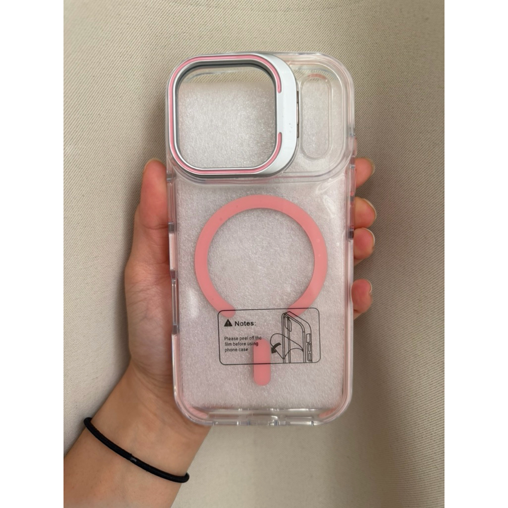 Iphone 17 Pro Clear Jelly Case Magsafe (NEW)