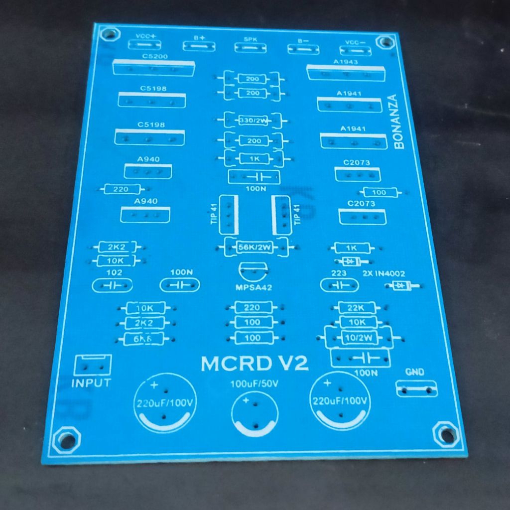 PCB POWER MCRD V2 PCB DRIVER MCRD V2 DRIVER BALAP MCRD V2