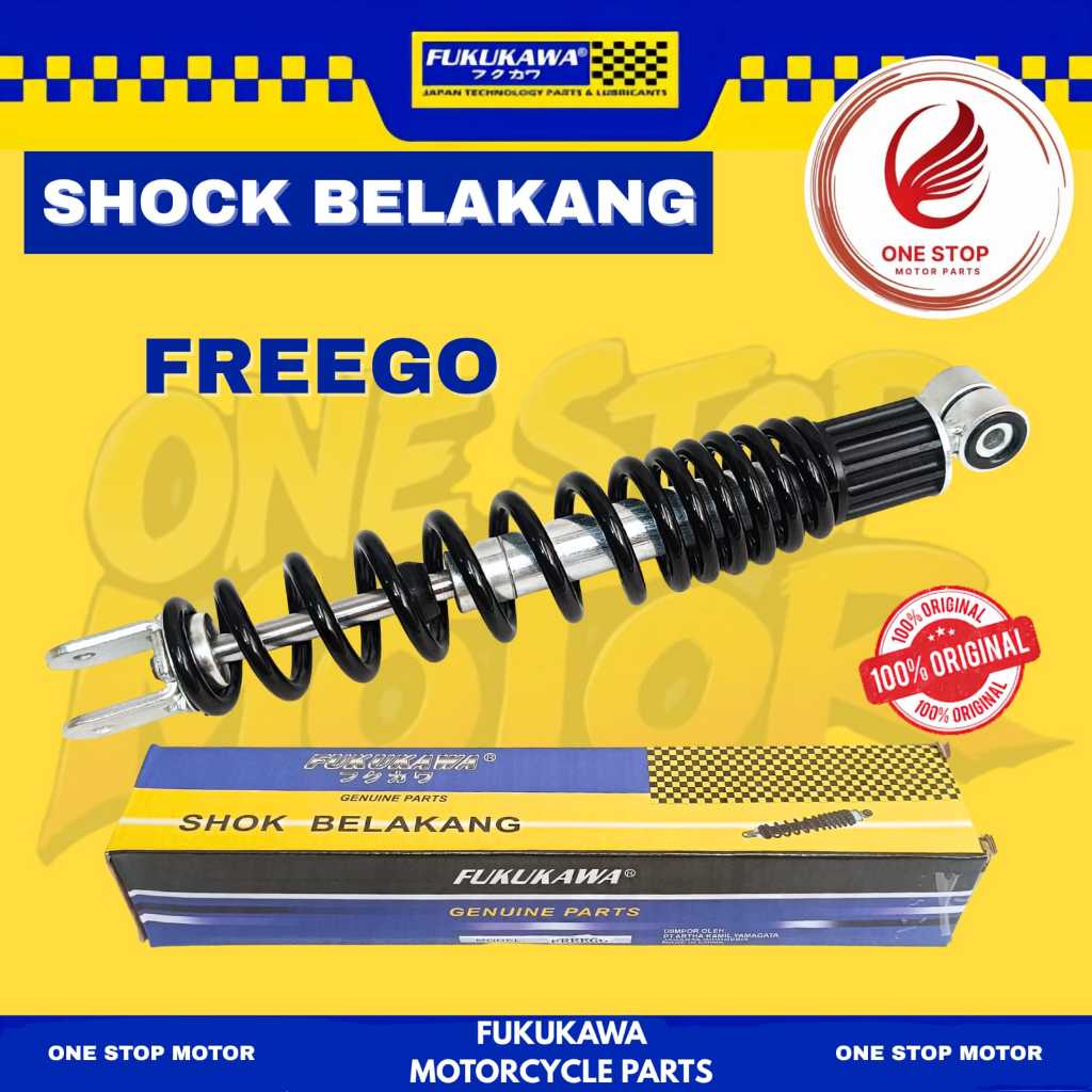 Shockbreaker Freego Fukukawa – Shock Belakang Free Go Hitam Fukukawa