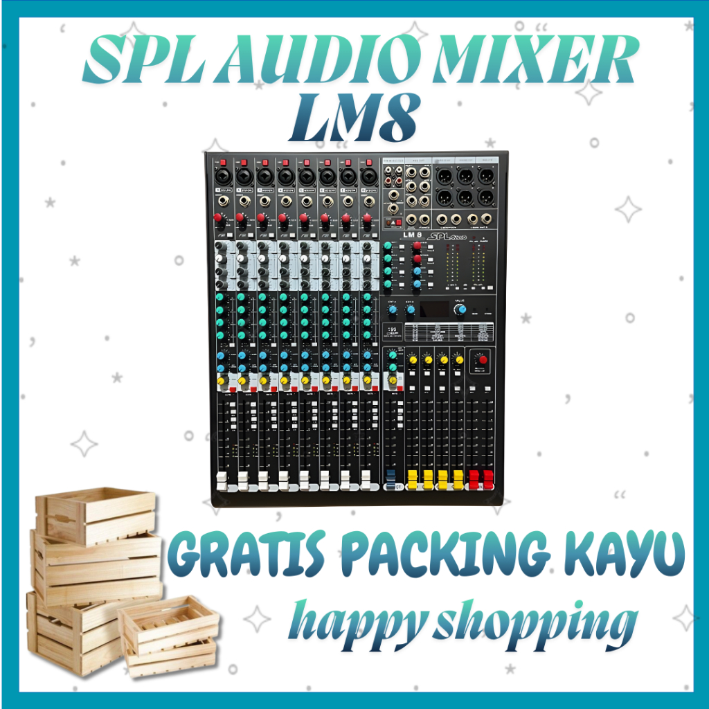 SPL Audio Mixer LM8 Mixer 8 Channel