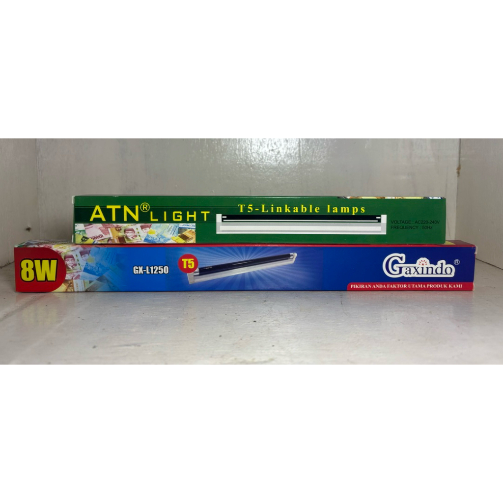Lampu Ultraviolet T5 Gaxindo / Lampu Pendeteksi Uang Palsu Gaxindo 8Watt & 6Watt