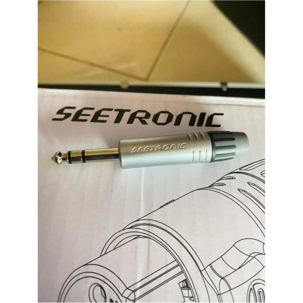 Jack Connector 6.5mm Balance Seetronic Jack Akai Stereo Seetronic
