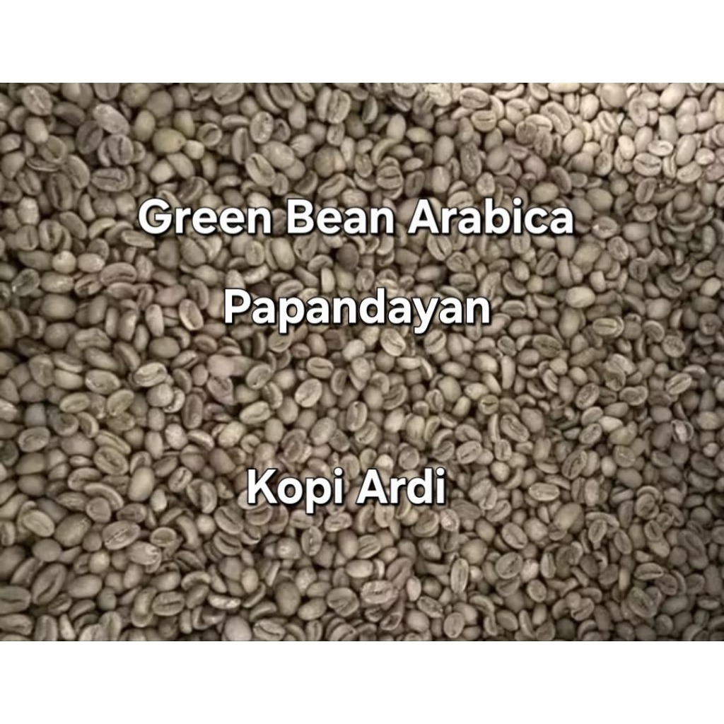 Green Bean(GB)/Biji Kopi mentah Arabica Gunung Papandayan Fullwashed Jawa Barat