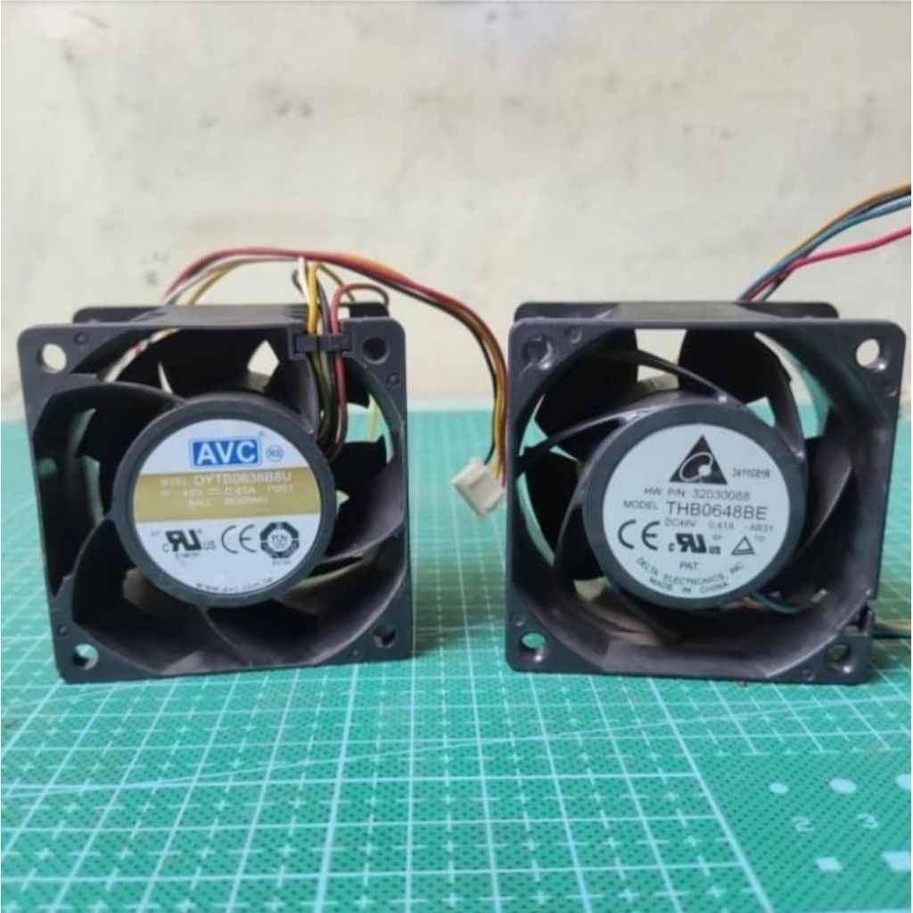 Fan DC AVC DELTA Fan DC Ball Bearing High Speed Fan DC 24v - 48v 0.41A Normal