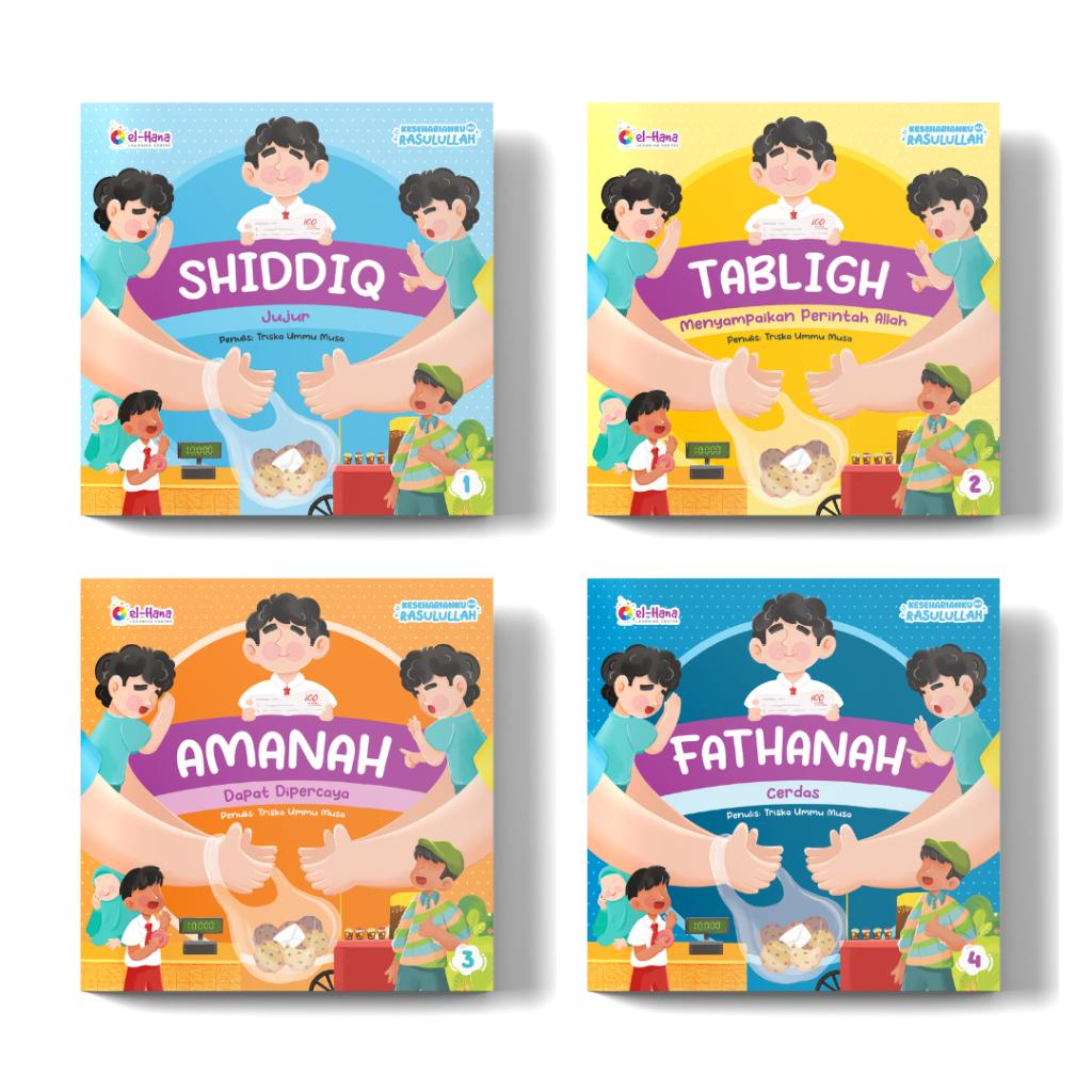 Keseharianku ala Rasulullah – Belajar 4 sifat wajib Rasulullah - el-Hana