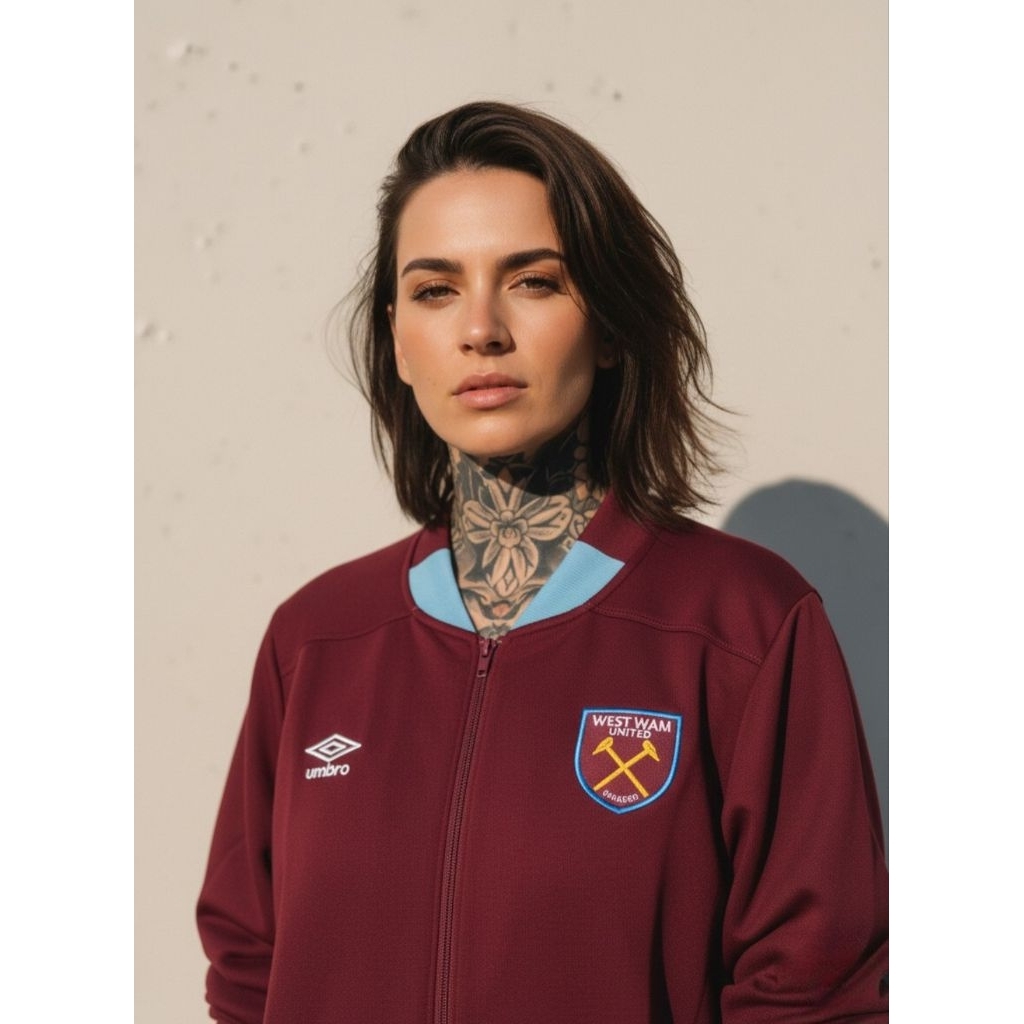 jaket original westham united 2018 XL