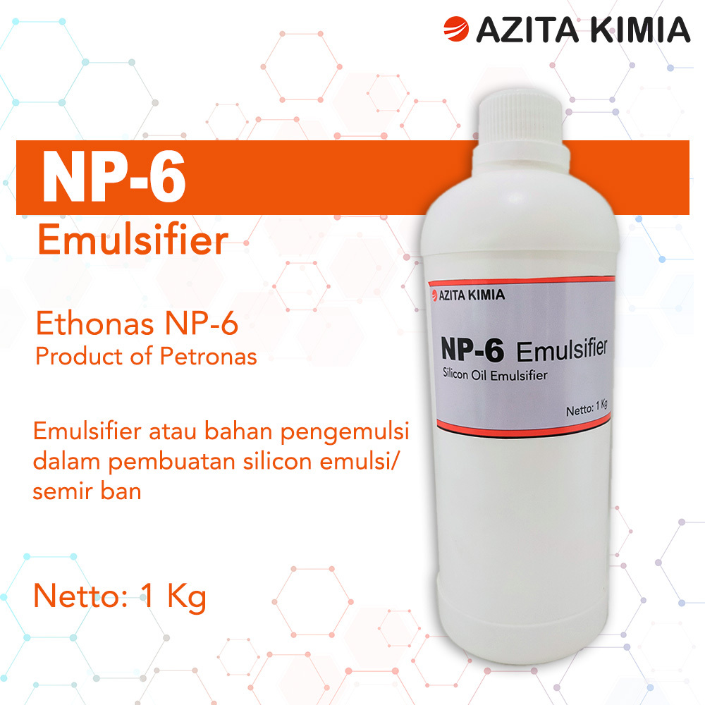 NP 6 EMULSIFIER / SILICON EMULSIFIER / NONYPHENOL ETHOXYLATE 6 / ETHONAS NP-6 / SURFAKTAN NP-6