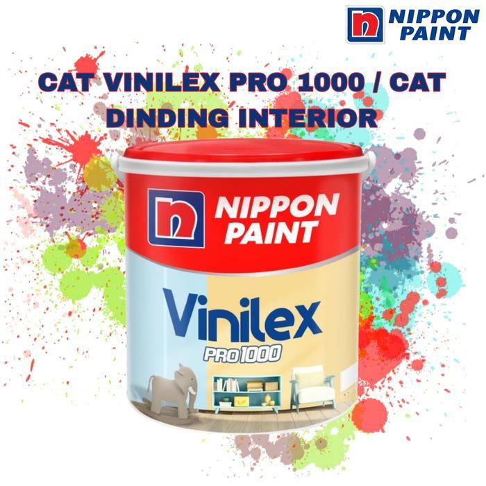 CAT NP VINILEX PRO 1000 9102 WHITE / CAT TEMBOK VINILEX PRO 1000 NIPPON PAINT 9102 PUTIH