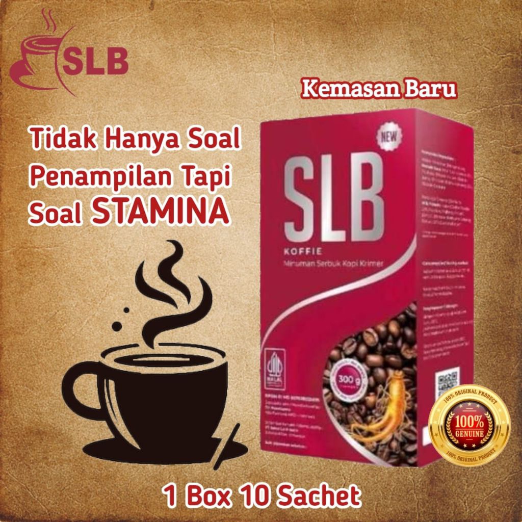 (COD) Kopi SLB 1 Box 10 Sachet Original BPOM & Halal