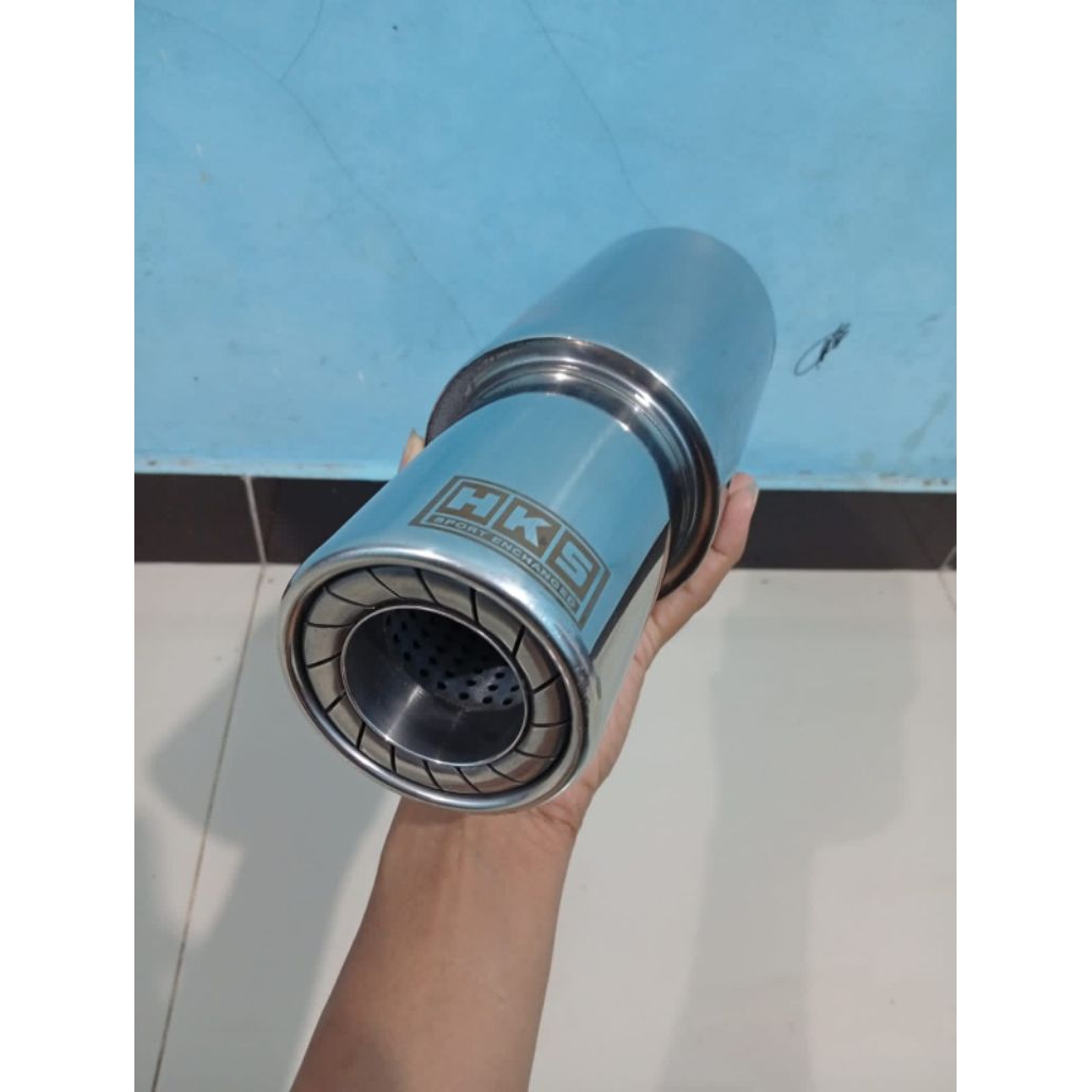 KNALPOT MOBIL HKS SEDET SUARA BASS ADEM