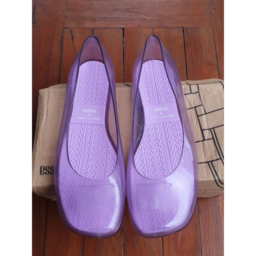 New Sepatu Melissa Ruby x Marc Jacobs Purple