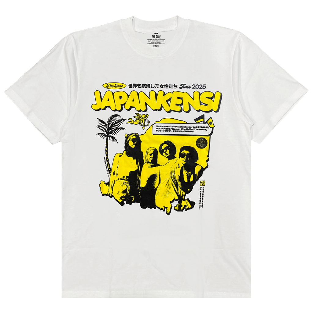 Tshirt THE DARE - JAPANKENSI TOUR 2025 *Broken White | The Dare Official Merchandise