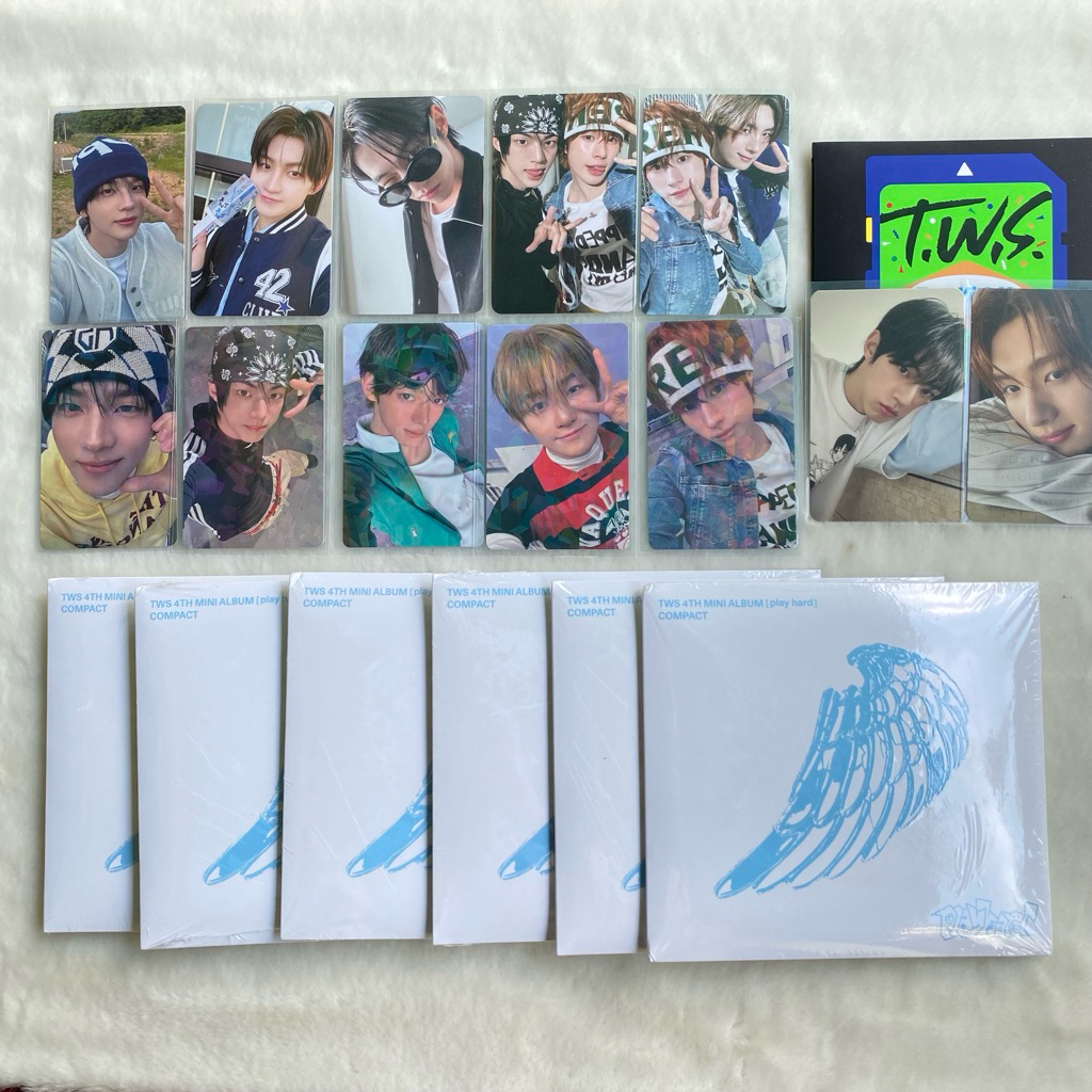 [Part3 Ready Stock] Photocard Official TWS Shinyu Dohoon Youngjae Hanjin Jihoon Kyungmin Try With Us