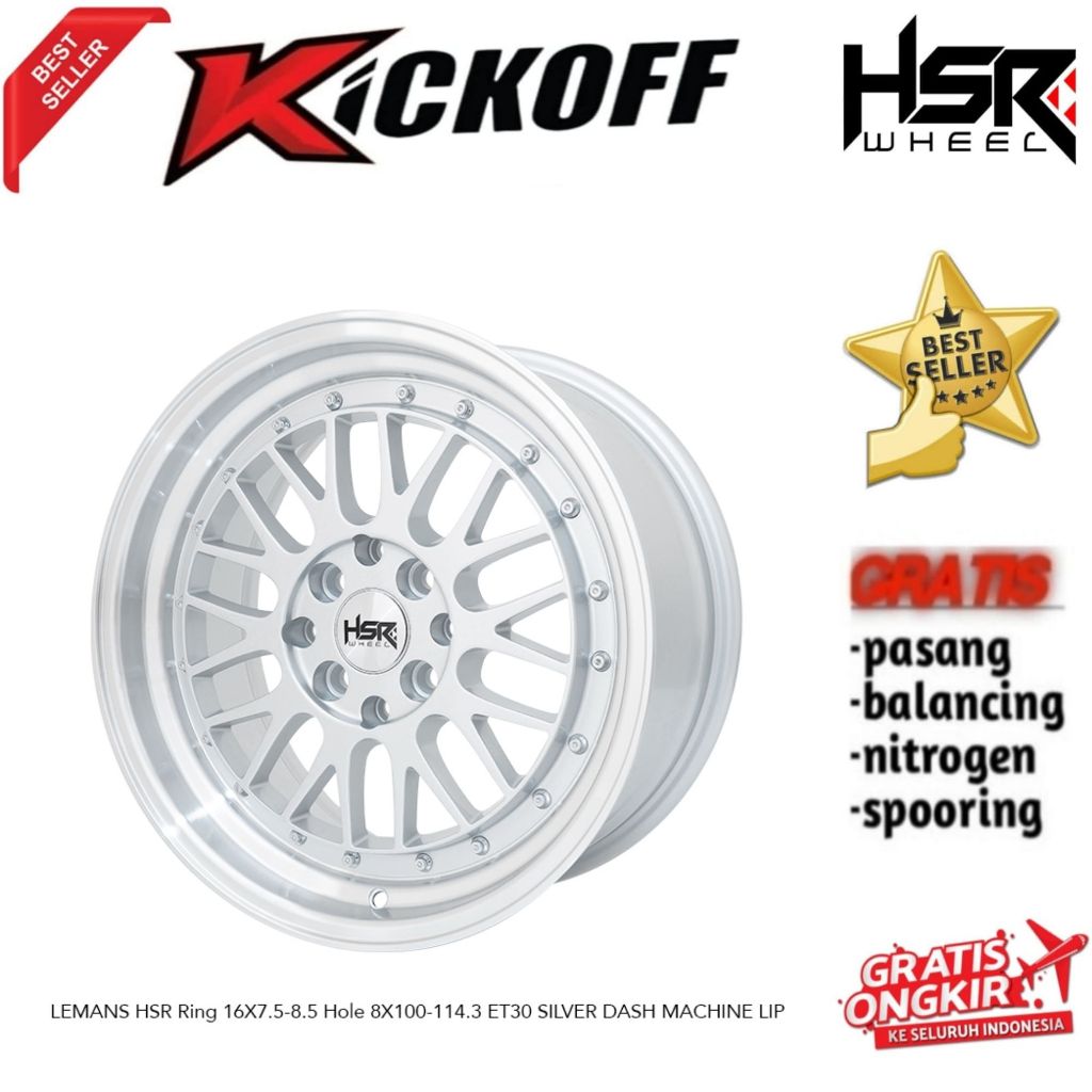 Velg Mobil Racing Lemans HSR R16 4 Pcs Velg Celong