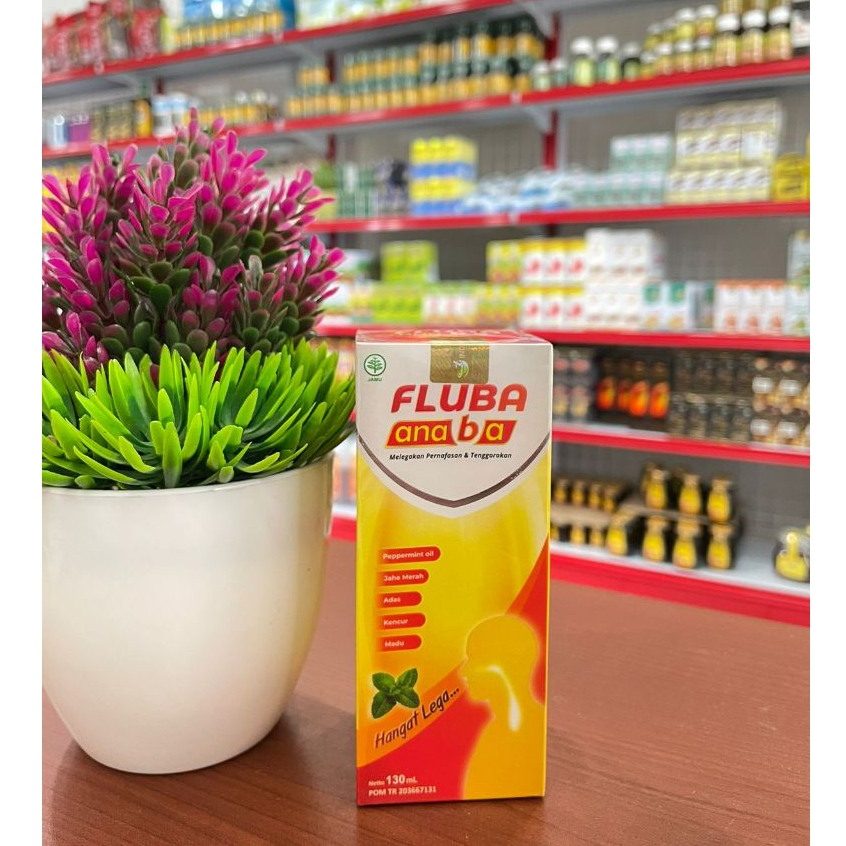 Madu FLUBA ANABA / Legakan Batuk & Flu Untuk Anak & Dewasa