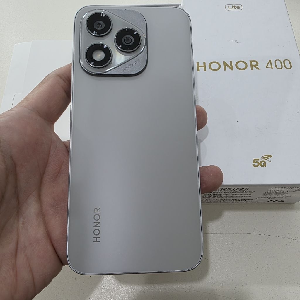 Honor 400 lite 5G 8/256GB Grey Garansi Resmi Indonesia [ Used / Bekas / Second ]