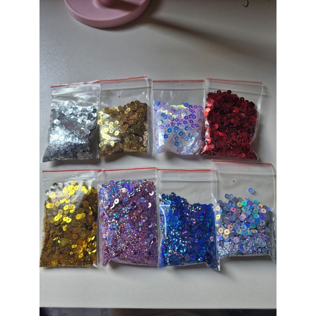 Payet piring datar 4mm 10 gram