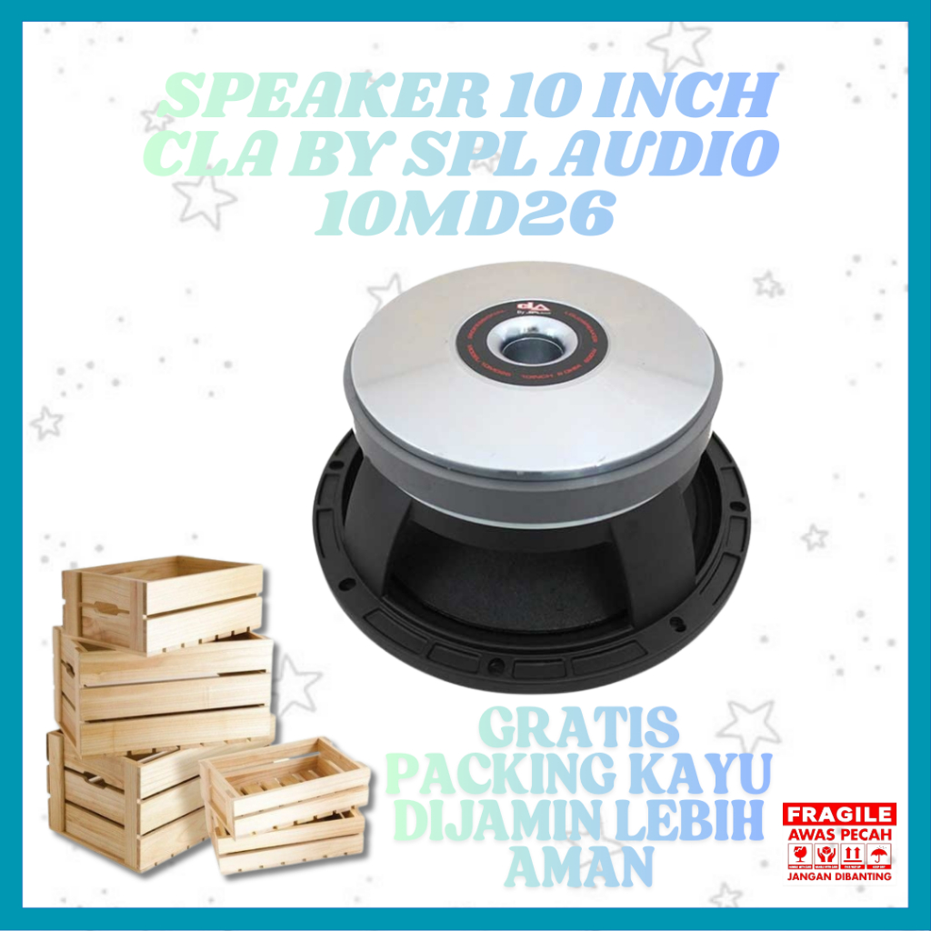 Speaker 10 Inch CLA By SPL Audio 10MD26