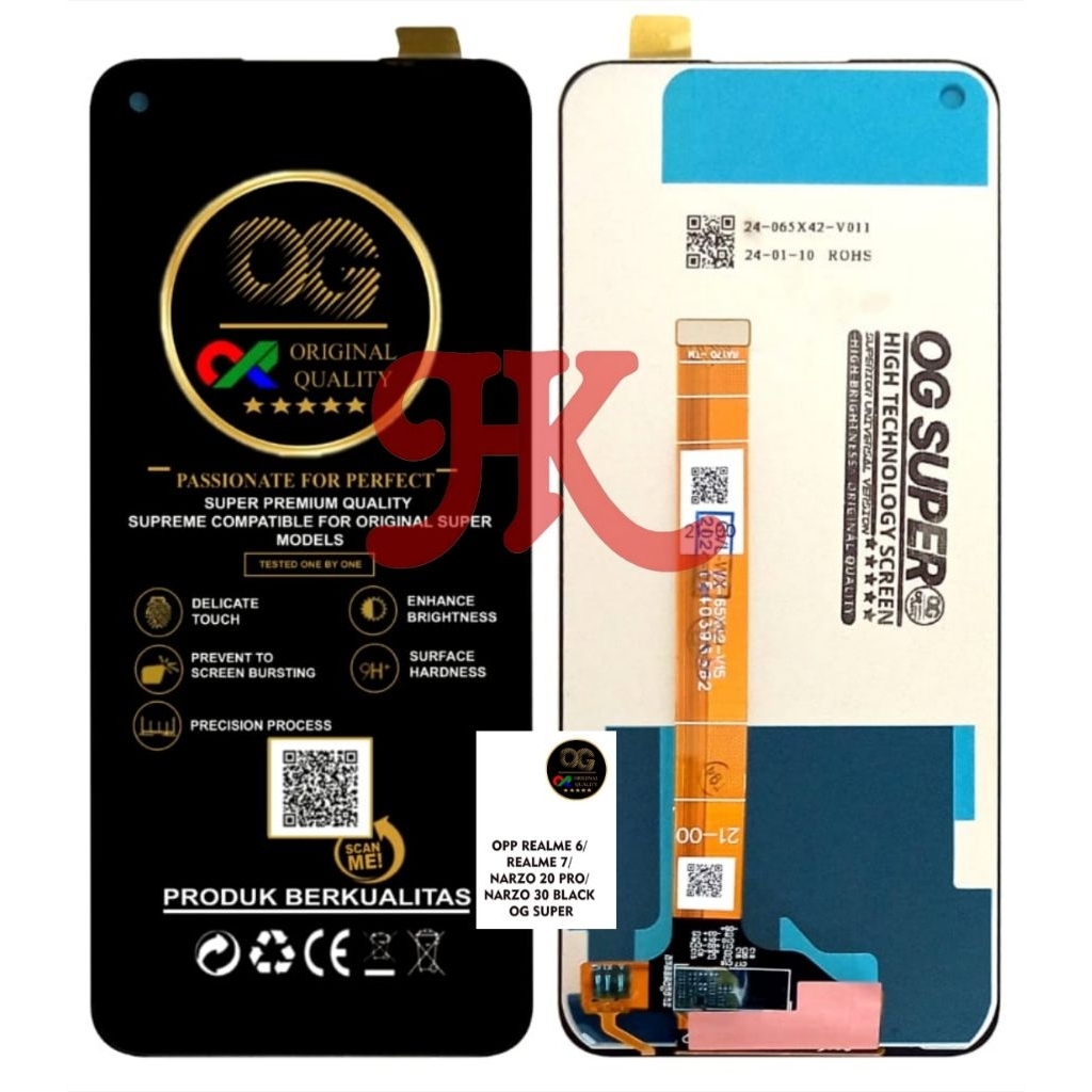 LCD REALME 6 LCD TOUCHSCREEN REALME 6/7/NARZO 20 PRO/NARZO 30 LCD FULLSET ORIGINAL