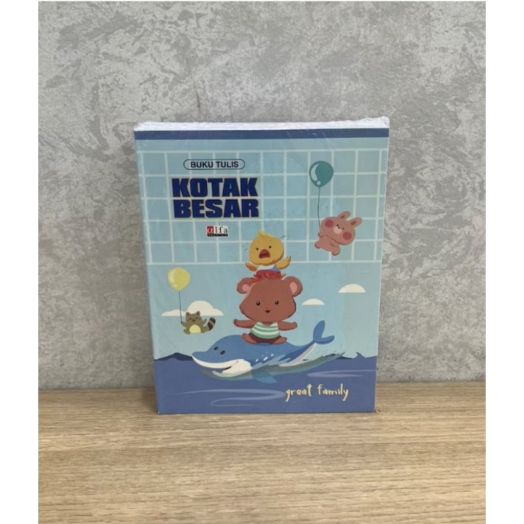 Buku Kotak Besar TK,isi 30 lembar