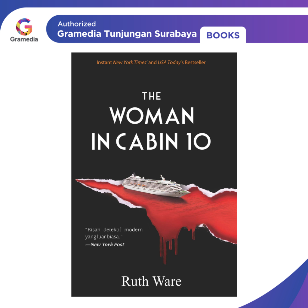 Gramedia Tunjungan : The Woman In Cabin 10