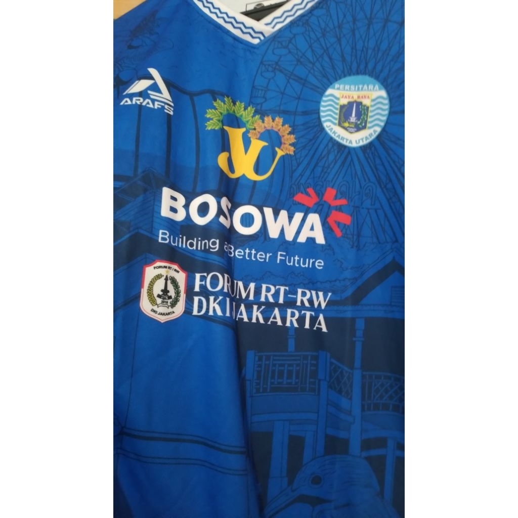 jersey PERSITARA home biru versi suporter 2025/2026