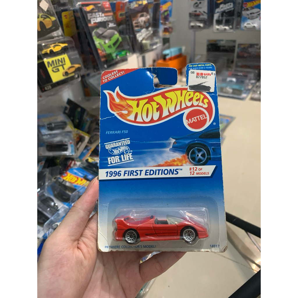 Hotwheels Ferrari F50 First Edition