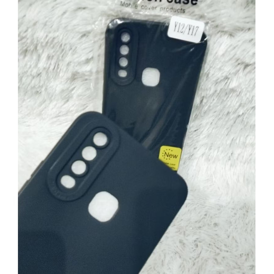 SILIKON VIVO Y17/VIVO Y15/VIVO/VIVO Y12/VIVO Y12i/VIVO Y11/VIVO Y11i SOFT CASE PRO CAMIRA HITAM PEKA