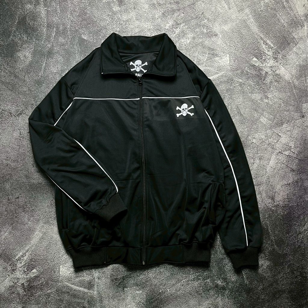 Jaket Tracktop ST Pauli Hitam Casual