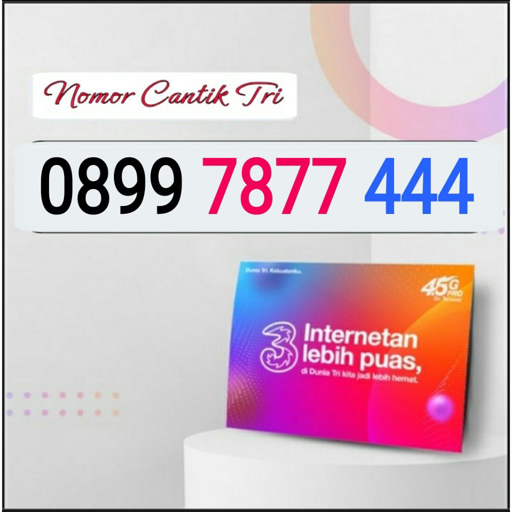 nomor cantik tri tripel 111 333 555 666 777 888 999