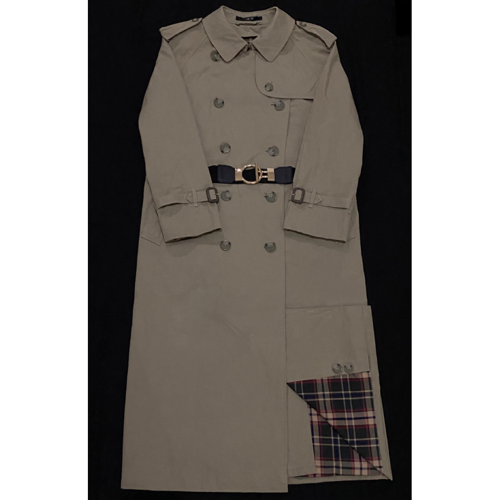 Long Coat Daks London (Emboss, diweb 875 euro=13,5jt) / Coat branded / Coat Daks london