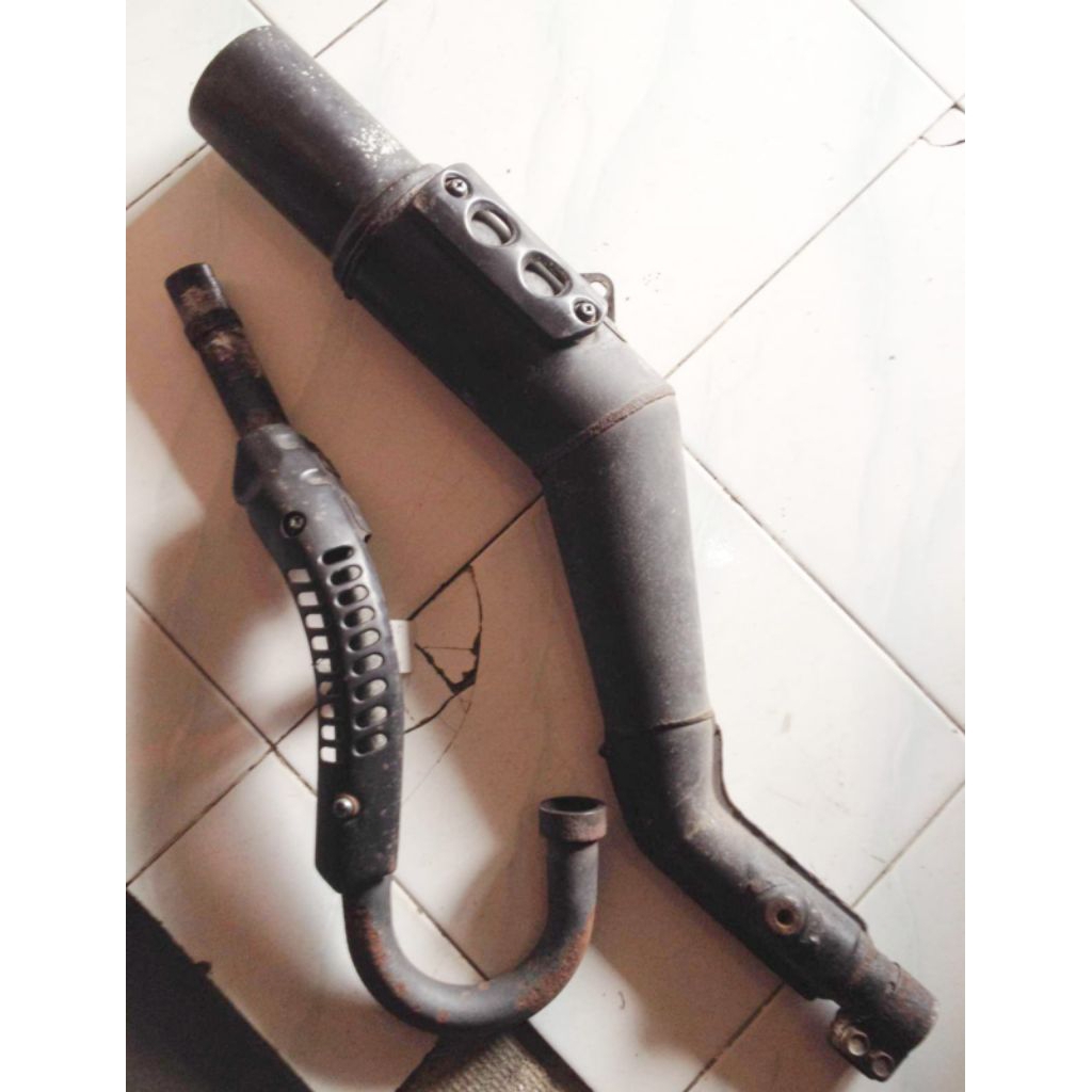 muffler knalpot honda trail xl xlr xl125r XL125R original