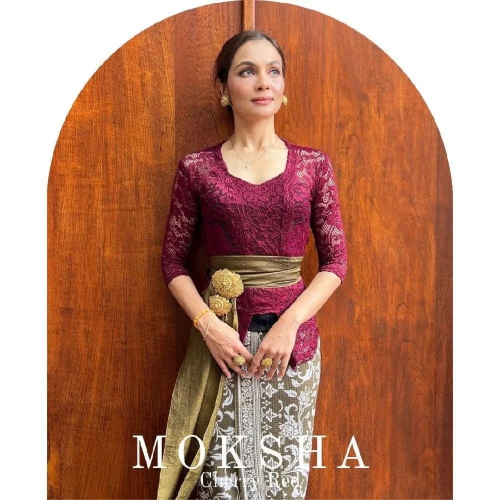 Setelan Kebaya Stretch Moksha size S-XXL // Kebaya kutubaru bali