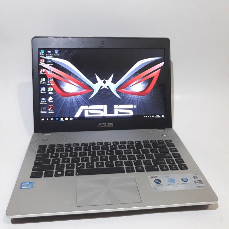 LAPTOP ASUS CORE I7 RAM 16GB HARDIS SSD 240GB