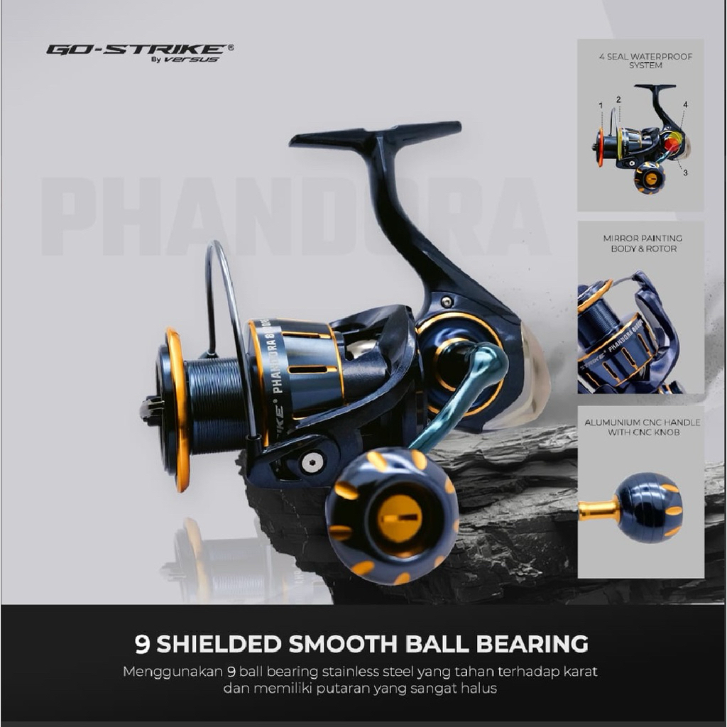 Reel Go Strike Phandora 8000 PG (8bb)