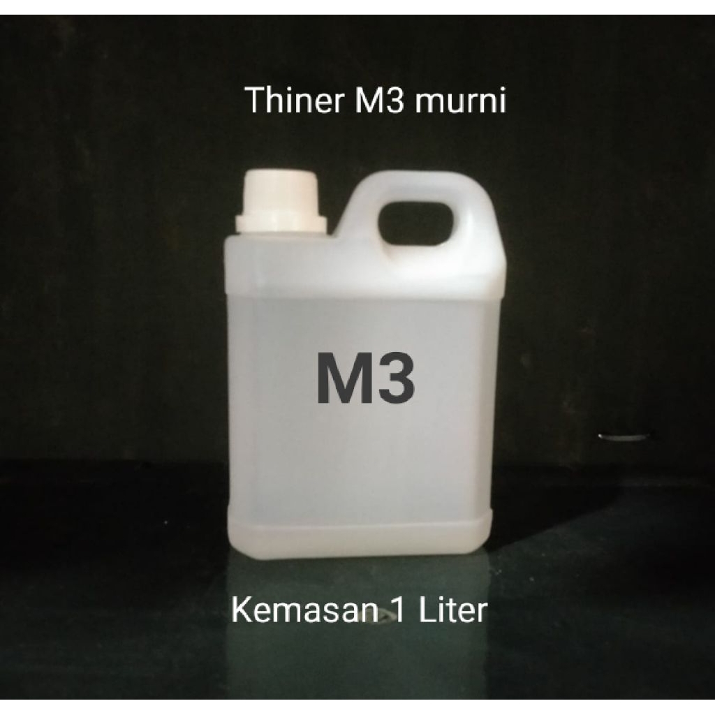 M3 1 liter /thiner M3/pengencer tinta sablon minyak/pembersih tinta