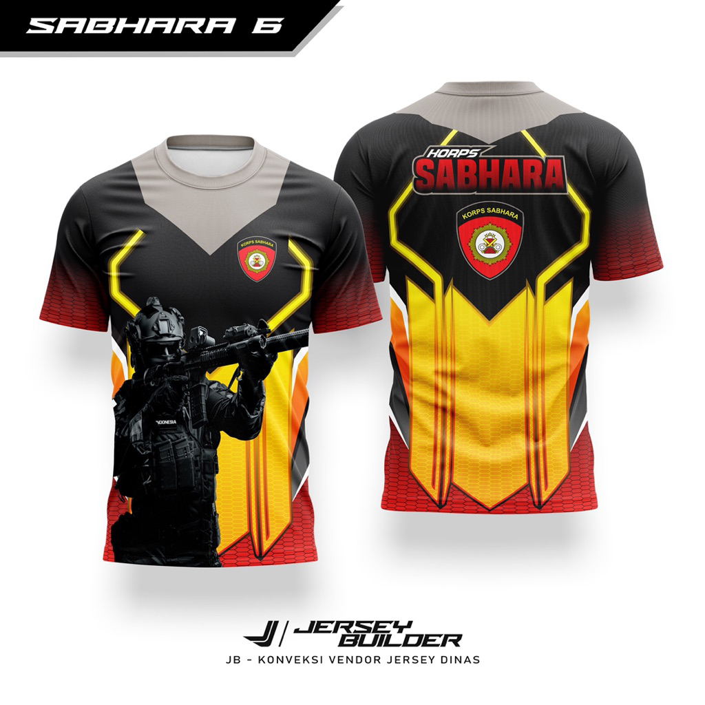 Jersey SABHARA Full printing / Kaos polisi SABHARA/ Jersey SABHARA terbaru / Jersey Polisi / Jersey 
