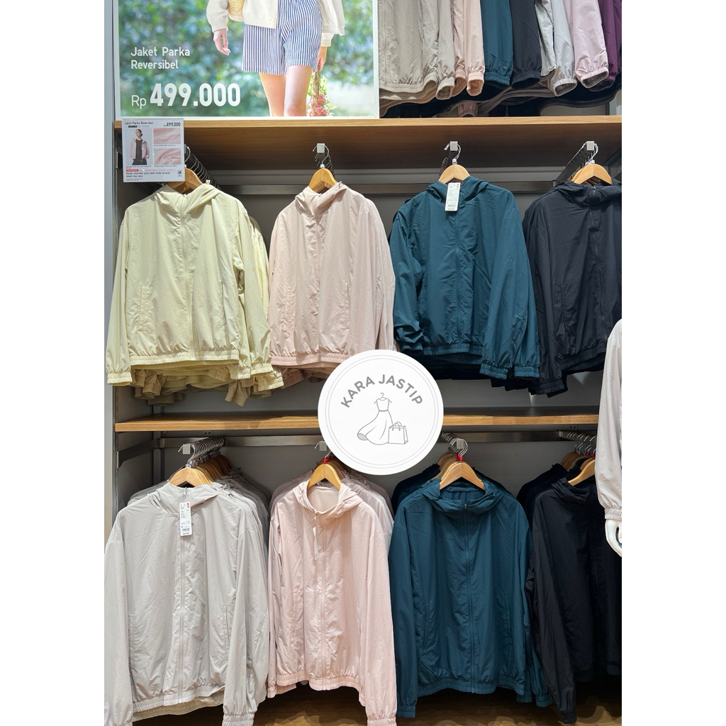 Women Jacket Parka Reversible (Water-Repellent) UNIQLO