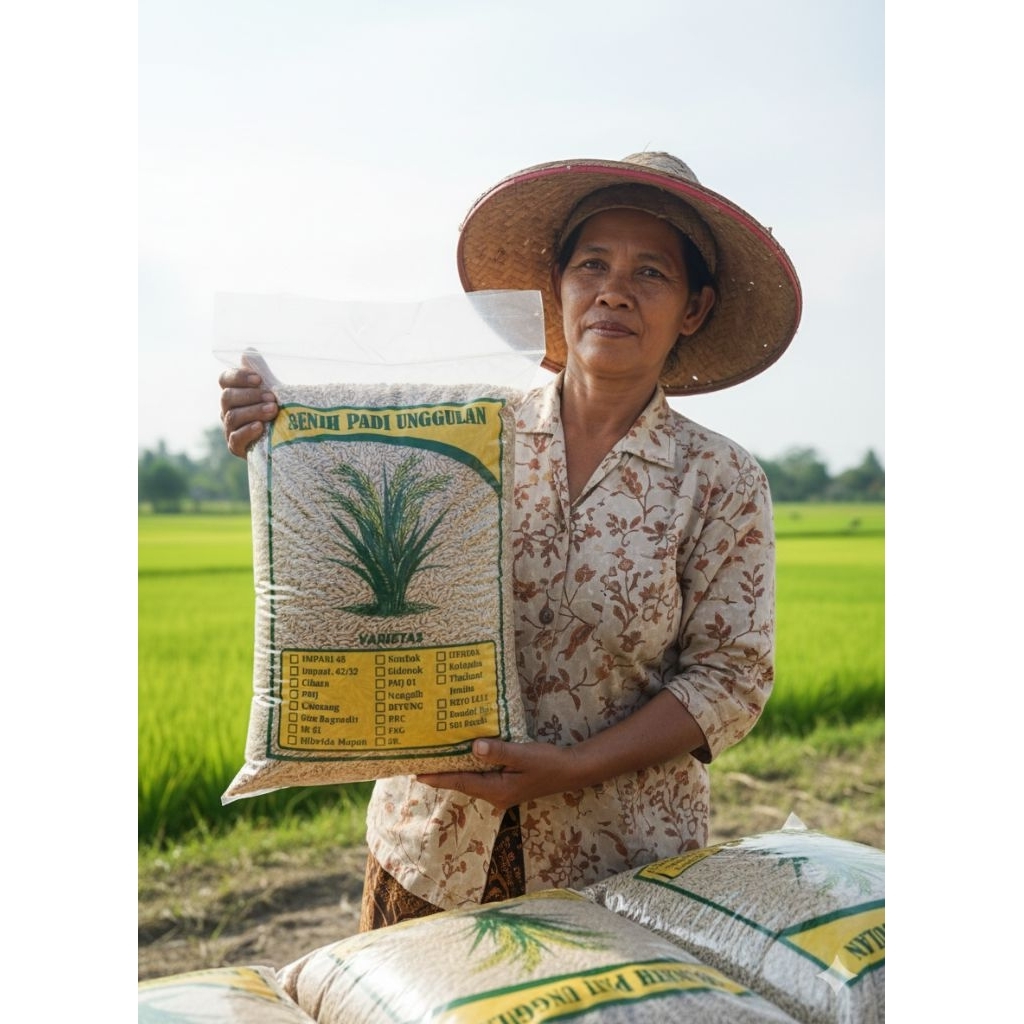 benih padi unggulan berkualitas hiprida mapan 05