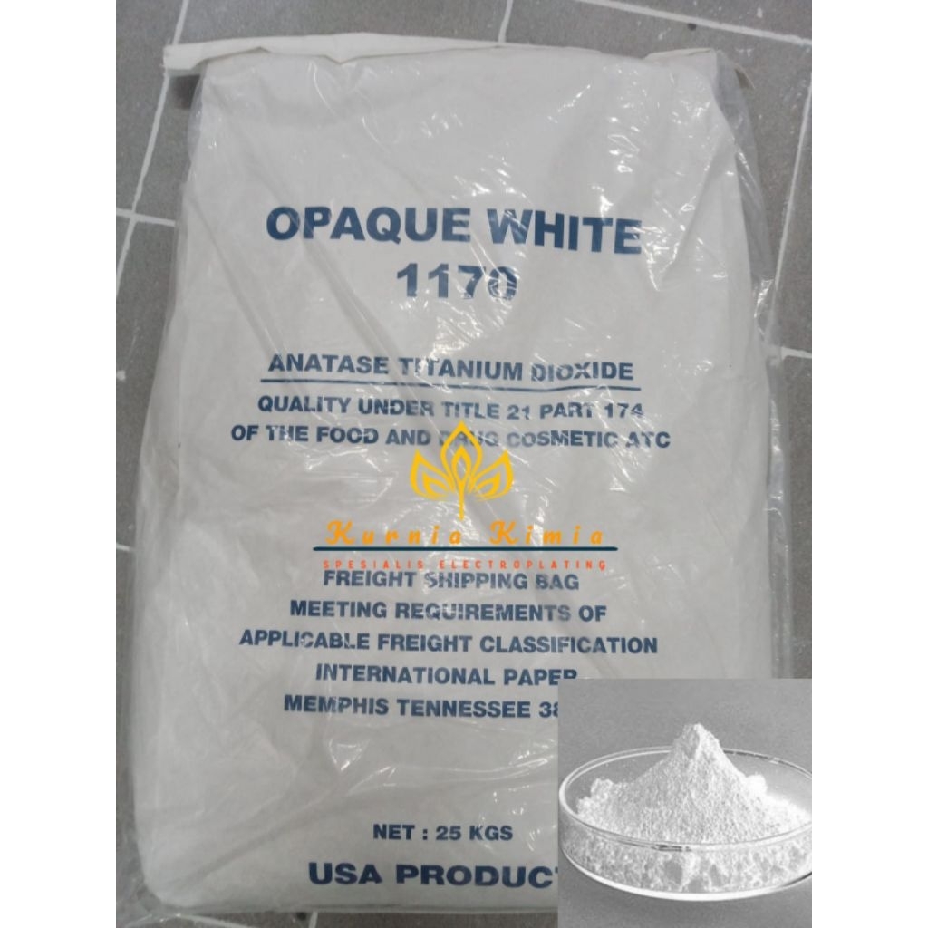OPAQUE WHITE / PEMUTIH MAKANAN /OPAQ