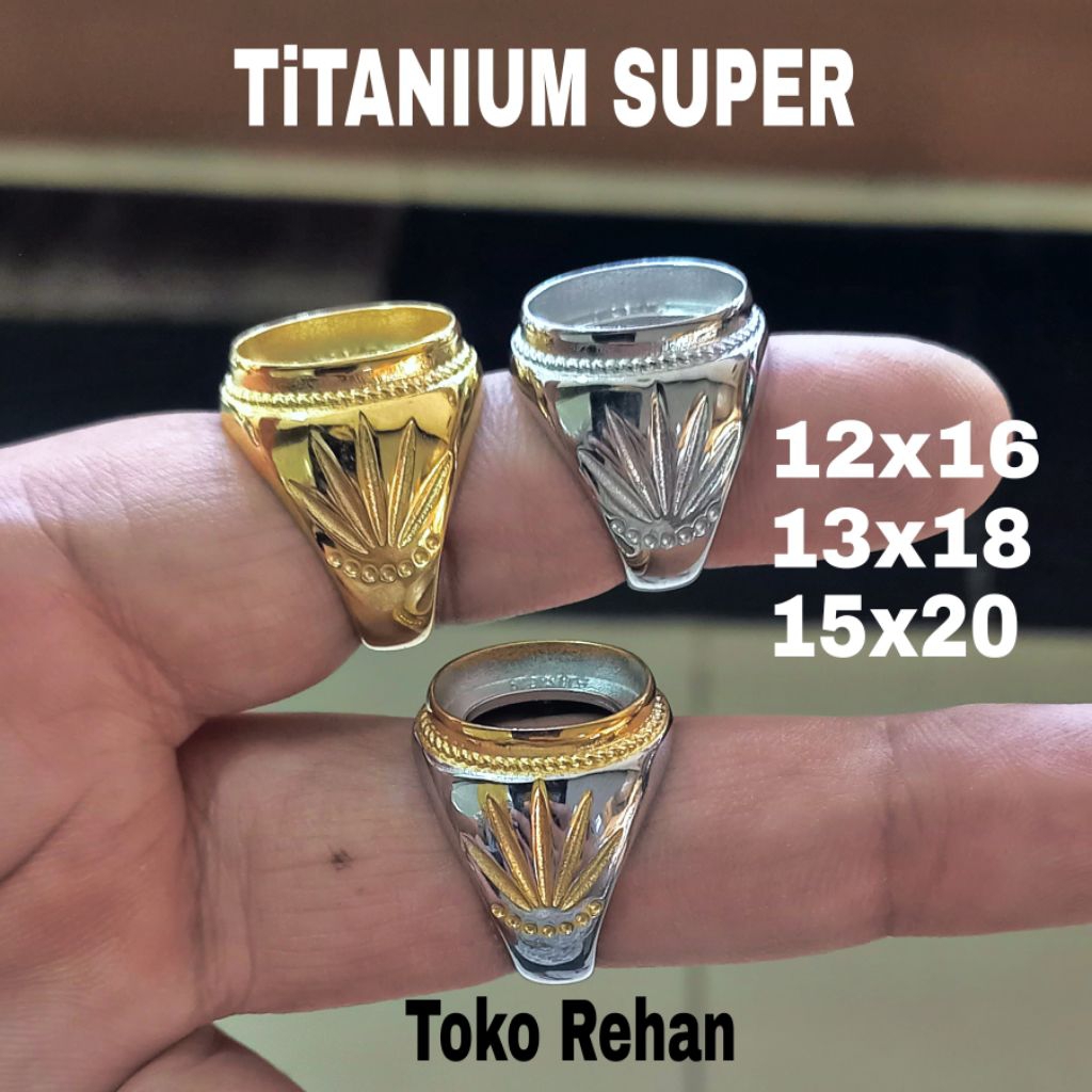 Cncin Ring Emban Titanium Super