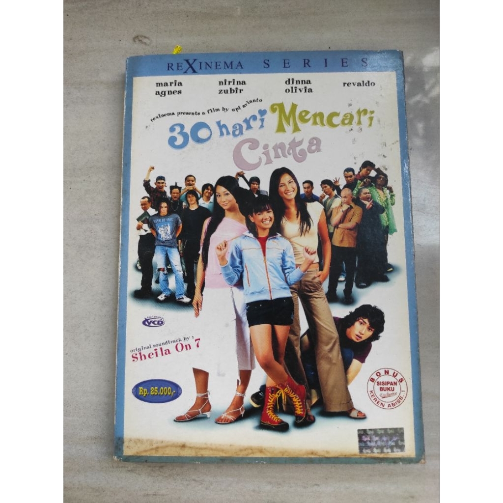 vcd 30 hari mencari cinta "original soundtrack SHEILA ON7"