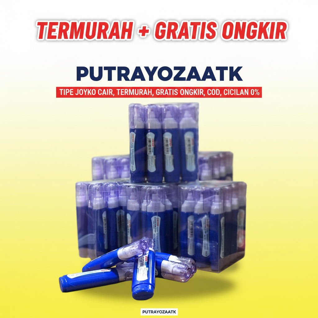 TIPE X CAIR JOYKO BIRU ISI (12pcs)