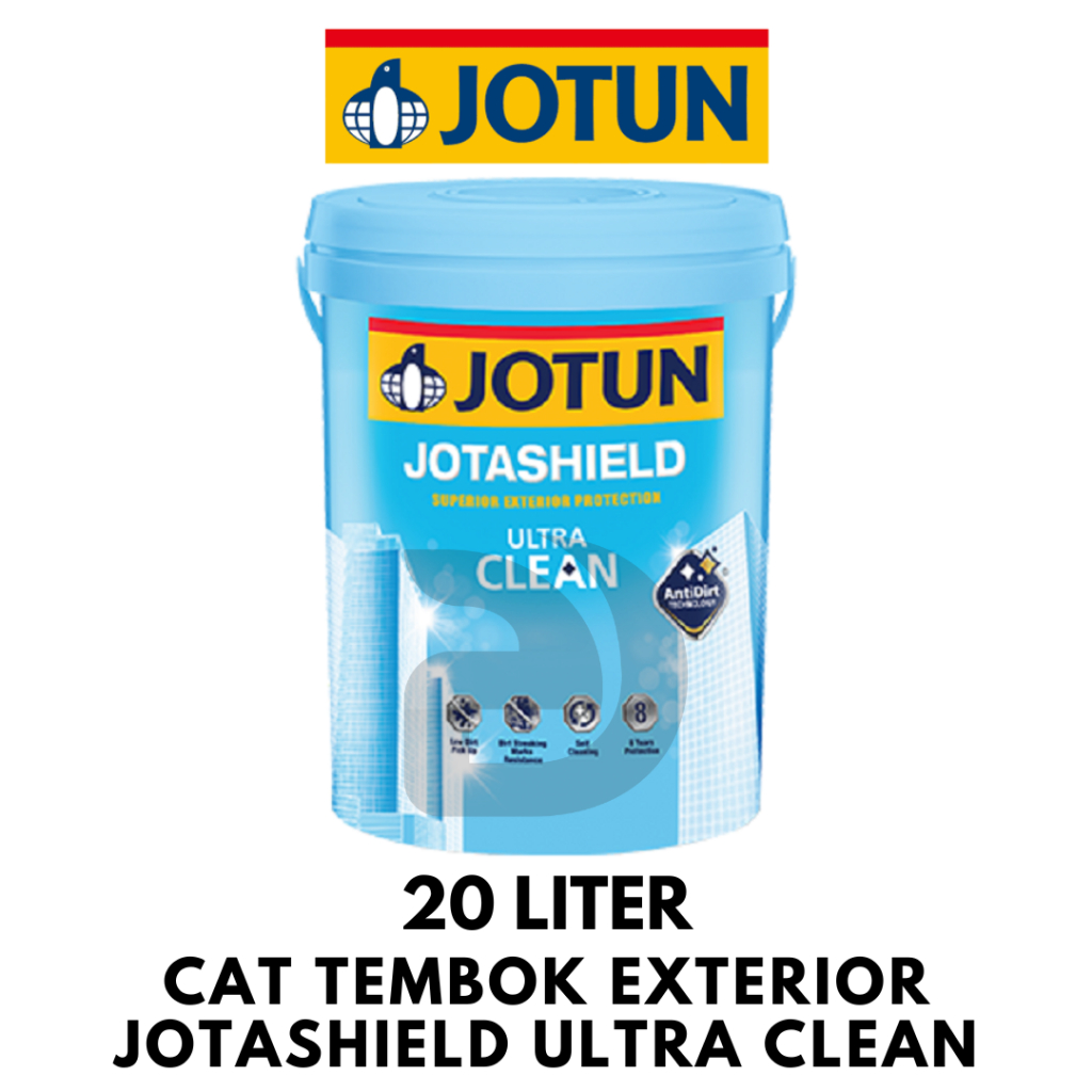 Cat Tembok Eksterior Jotun Jotashield Ultra Clean Pail 20 Liter / White