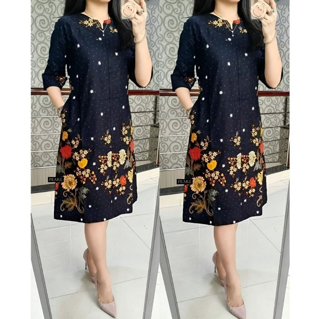 Harga dress batik pesta wanita modern elegan Terbaru Mei 2026 | BigGo  Indonesia