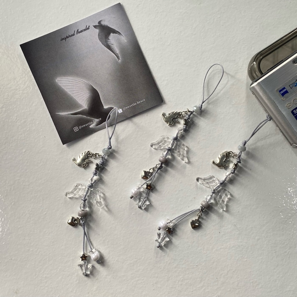 Gelang hindia | Gantungan hp hindia | mini strap phone hindia | Hindia Doves Inspired | Hindia Doves