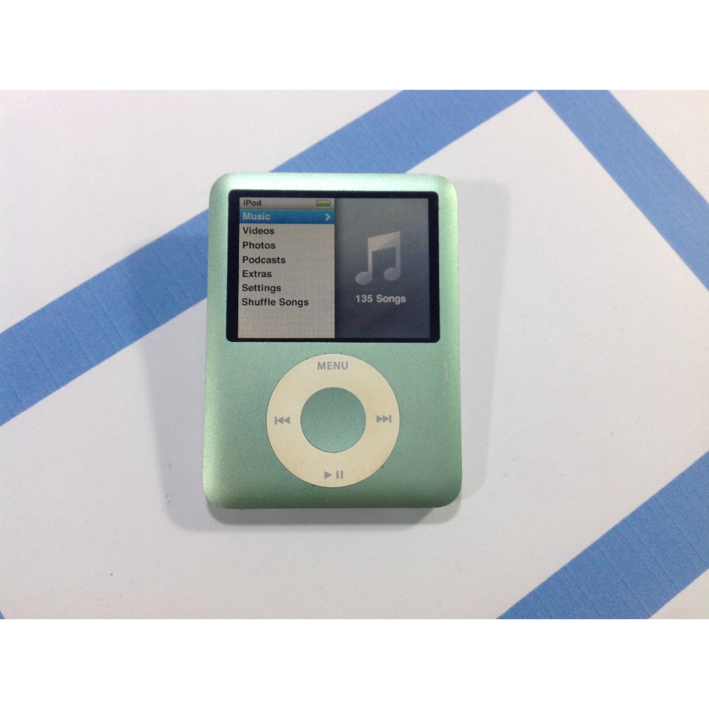 3rd 8gb green ipod nano 2eyxt not ipod classic