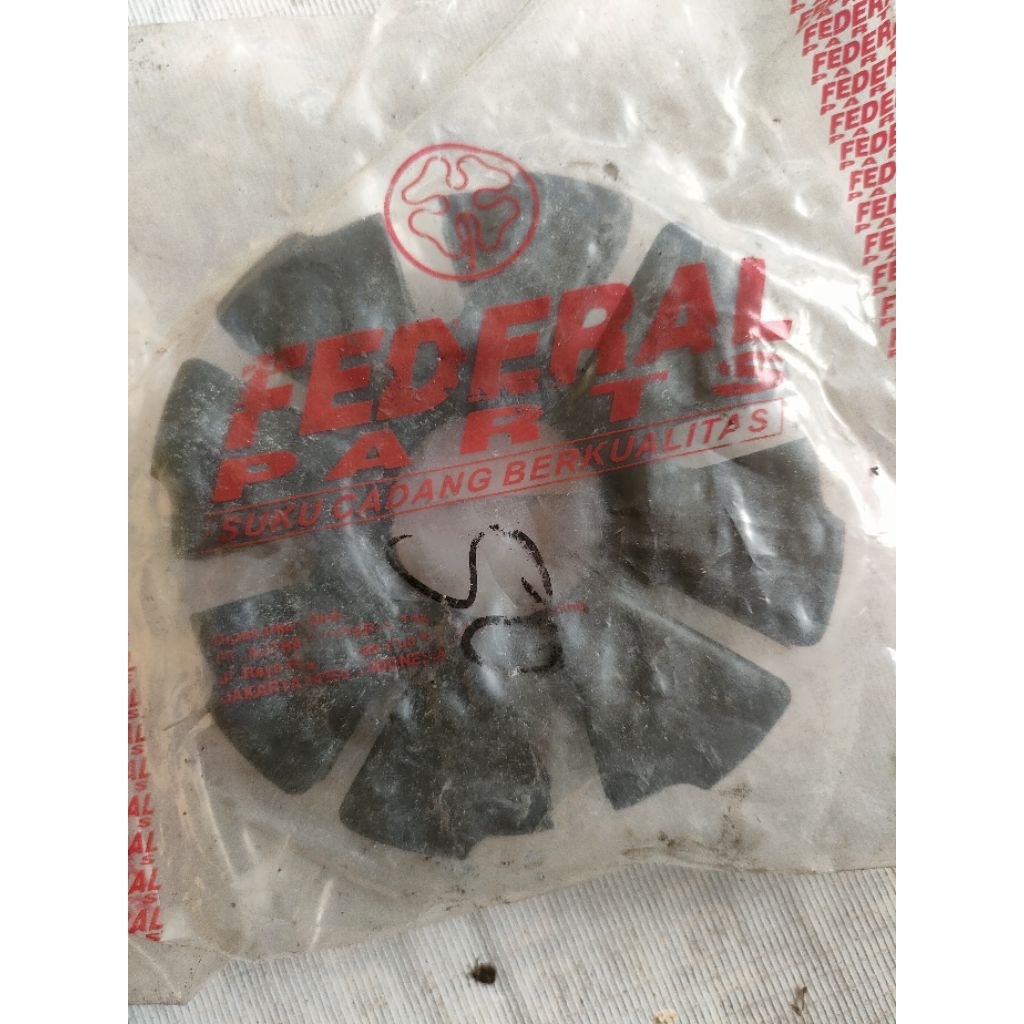 KARET TROMOL SUZUKI SHOGUN CRYSTAL FEDERAL