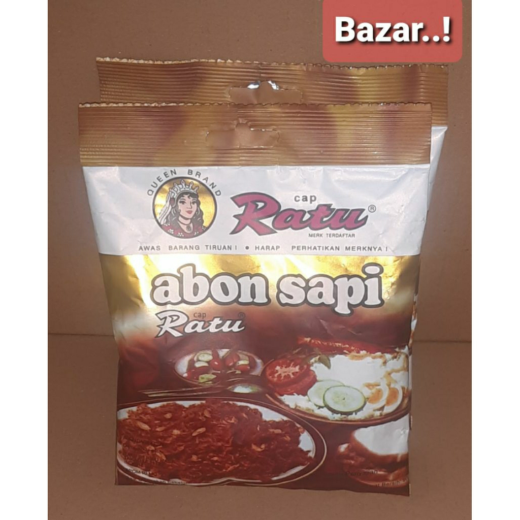 Abon Ratu / Abon Sapi Cap Ratu 90 Gr