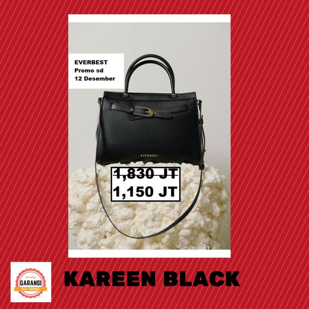 Tas EVERBEST Wanita original 100% seri KAREEN satchel bag sale